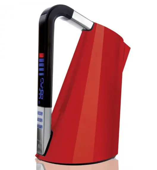  BUGATTI  VERA - czajnik elektryczny - czerwony. Wysoka jakość - Italy design