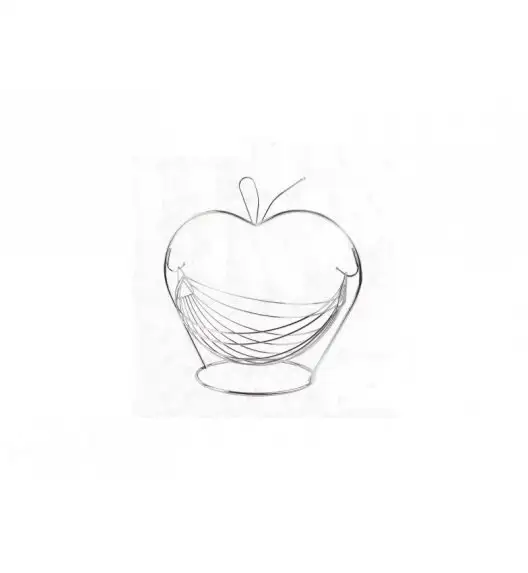 TADAR Koszyk na owoce kołyska w kształcie jabłka.