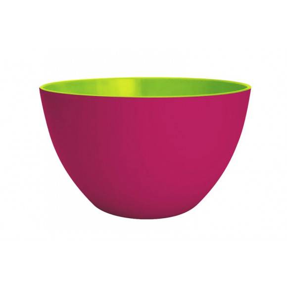 ZAK! DESIGNS Miska dwukolorowa, różowo-zielona, 28 cm /Btrzy