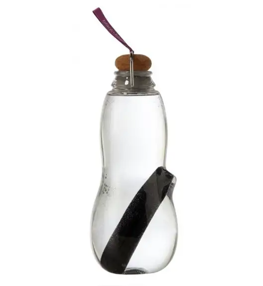 BLACK+BLUM EAU GOOD Butelka na wodę z wkładem filtrującym, fioletowa. Btrzy.