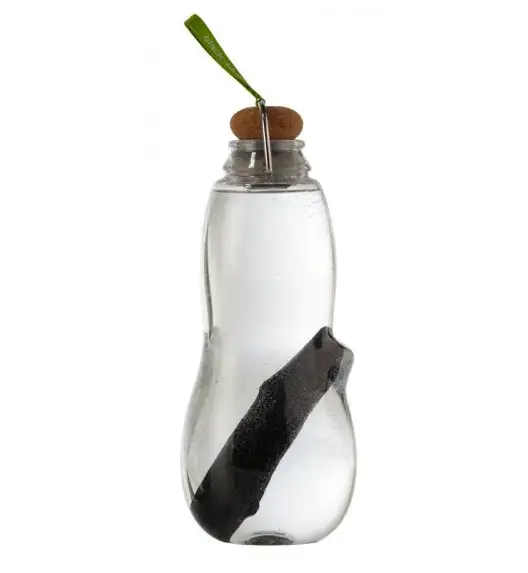 BLACK+BLUM EAU GOOD Butelka na wodę z wkładem filtrującym / zielona / Btrzy.