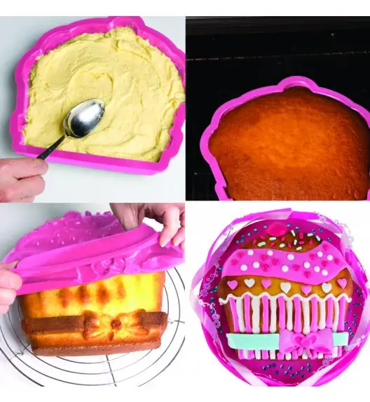PAVONIDEA CUPCAKE forma na ciasto lub tort / silikon