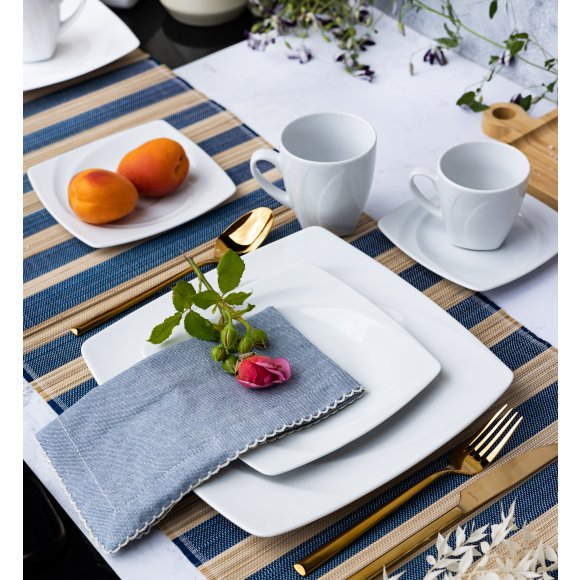 LUBIANA CELEBRATION Serwis obiadowo-kawowy 30 el / 6 os