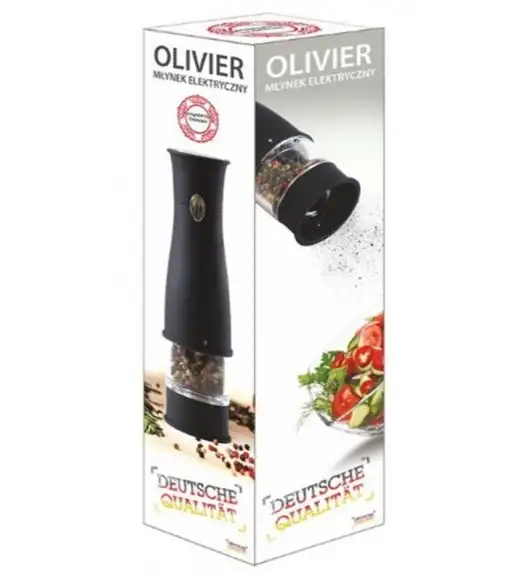 Niemiecki KönigHOFFER Olivier Młynek do pieprzu grawitacyjny.