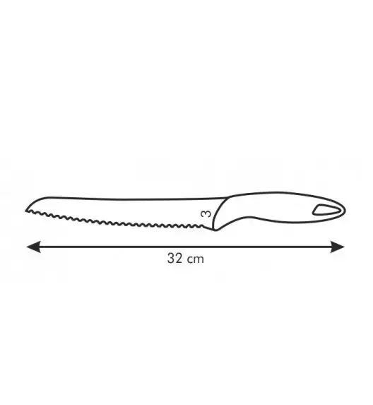 TESCOMA PRESTO Nóż do chleba 20 cm, 863036.00