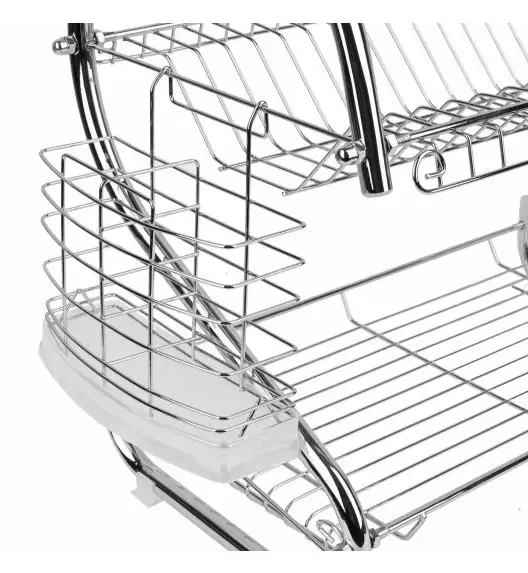 TADAR DŻETA Dwupoziomowa suszarka do naczyń / stal chromowana