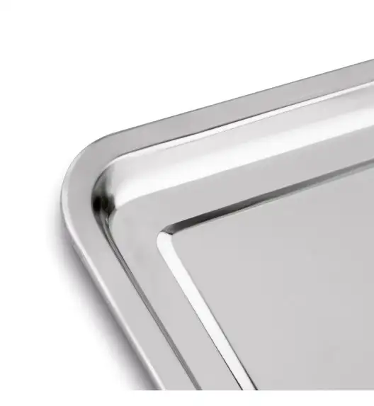 TADAR Taca gastronomiczna prostokątna  40 x 30 cm / stal nierdzewna 