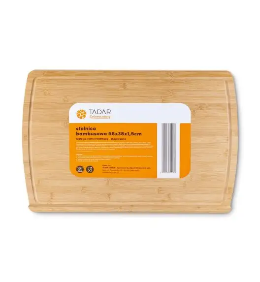 TADAR ASSE Stolnica 58 x 38 cm / drewno bambusowe 