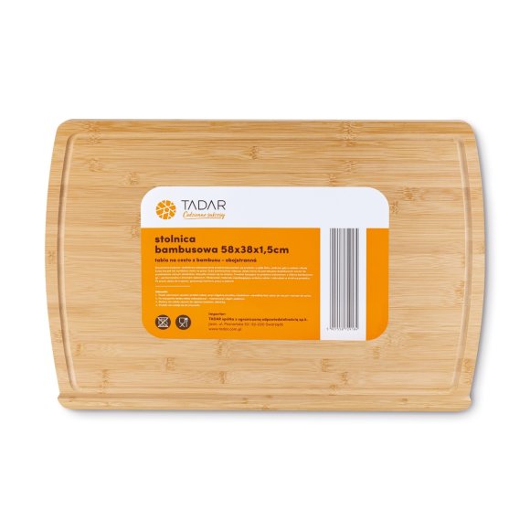TADAR ASSE Stolnica 58 x 38 cm / drewno bambusowe 