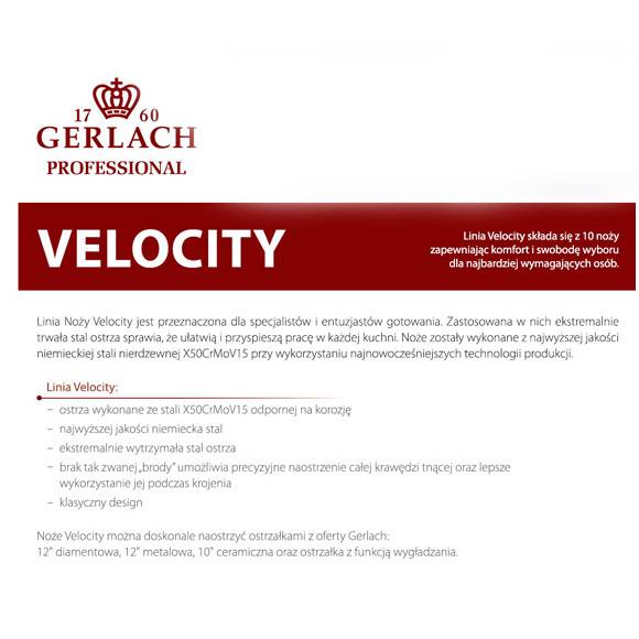 GERLACH VELOCITY Nóż kuchenny 6