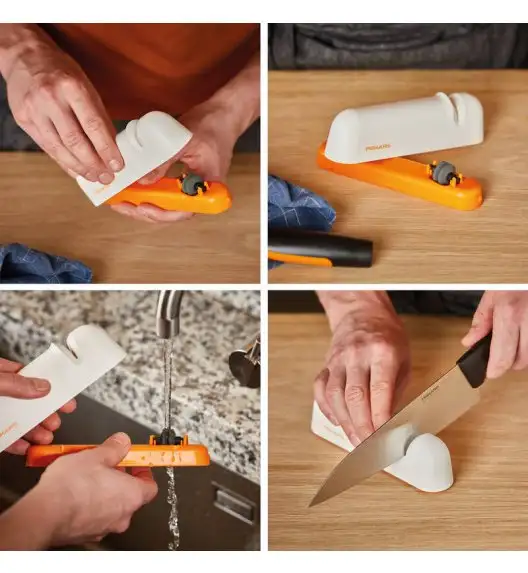 FISKARS FUNCTIONAL FORM 1014214 Ostrzałka do noży ROLL-SHARP / biała