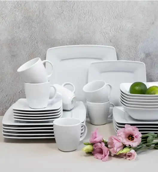 LUBIANA VICTORIA Serwis obiadowo-kawowy 50 el SM / 6 osób