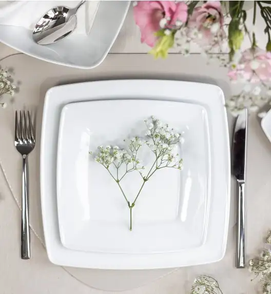 LUBIANA VICTORIA Serwis obiadowo-kawowy 50 el SM / 6 osób