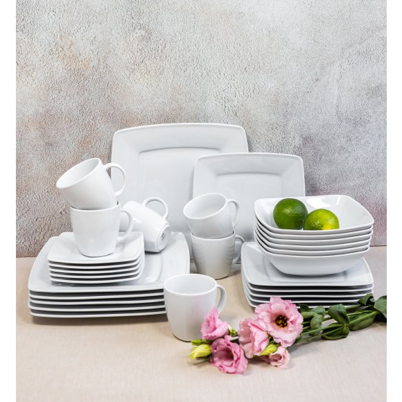 LUBIANA VICTORIA Serwis obiadowo-kawowy 50 el SM / 6 osób