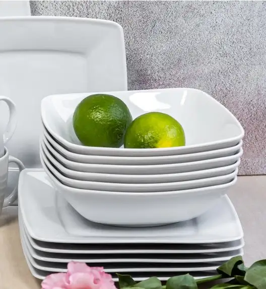 LUBIANA VICTORIA Serwis obiadowo-kawowy 50 el SM / 6 osób