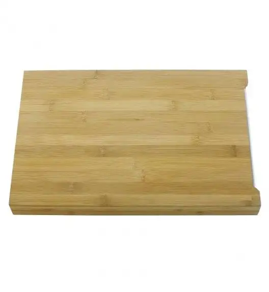 TADAR Drewniana deska z pojemnikiem 38 x 26 x 3,8 cm / Drewno bambusowe