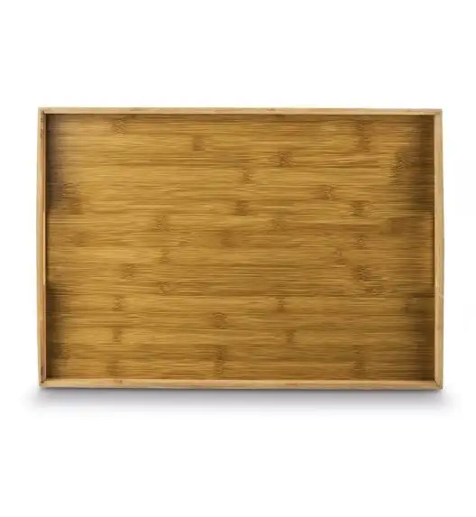 TADAR Taca bambusowa Vassoio z uchwytami 51,5 x 36 x 4,5 cm. Naturalne włókna bambusowe.