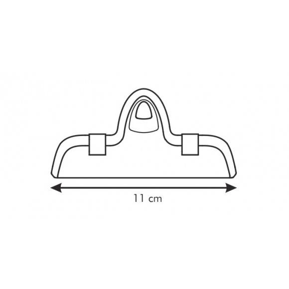 TESCOMA PRESTO Klipsy do zamykania worków 2 sztuki - 11 cm 420764.00 zobacz film