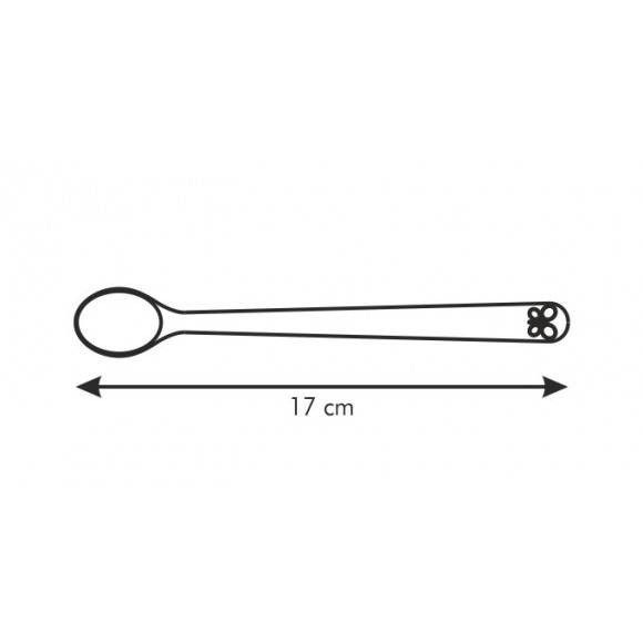 TESCOMA BAMBINI Komplet łyżeczek dla dzieci 17 cm małe / 3 el / tworzywo sztuczne / multikolor VIDEO