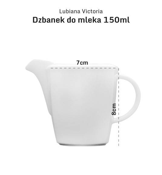 LUBIANA VICTORIA Dzbanek na mleko / mlecznik 150 ml