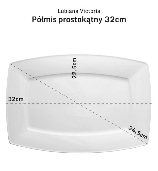 LUBIANA VICTORIA Półmis / półmisek 32 cm