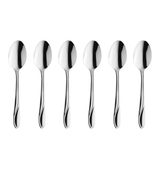 AMEFA WHISPER Sztućce UE 6x Łyżeczka do kawy 11,3 cm stal 18/0 LUZ