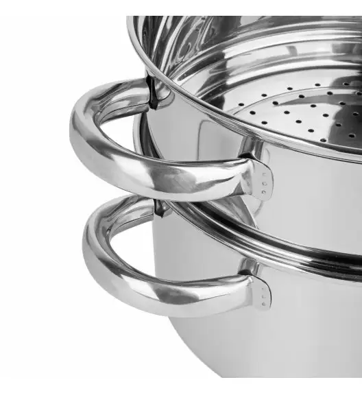 KönigHOFFER Garnek do gotowania na parze SENSO 22CM / 3ELEM INDUKCJA