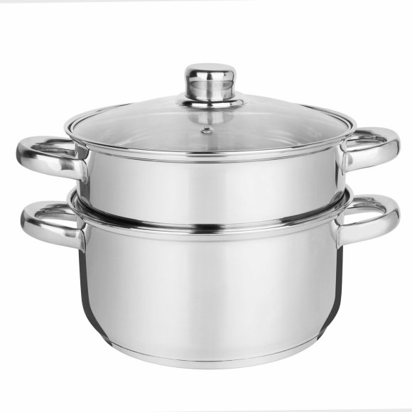 KönigHOFFER Garnek do gotowania na parze SENSO 22CM / 3ELEM INDUKCJA