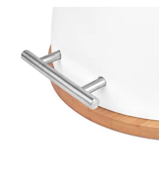 KÖNIGHOFFER GALAXY Chlebak akrylowy biały 37 cm / tworzywo sztuczne