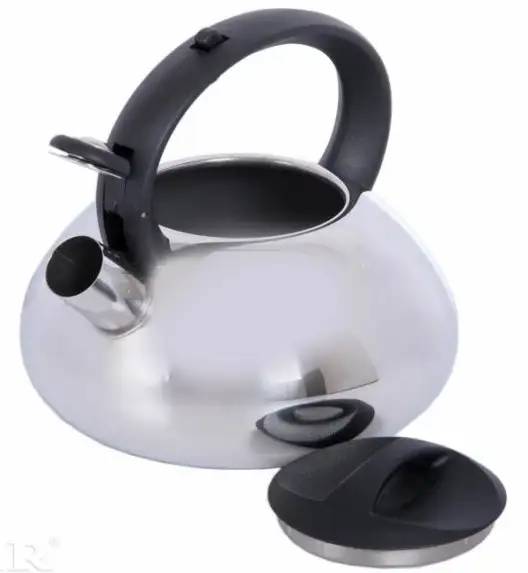 AMBITION MELODY Czajnik ze stali nierdzewnej 2 l z gwizdkiem / bakelitowy uchwyt