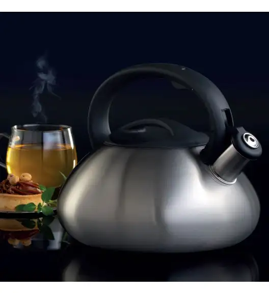 AMBITION MELODY Czajnik 2,5 l z bakelitowym uchwytem / stal nierdzewna / 37106