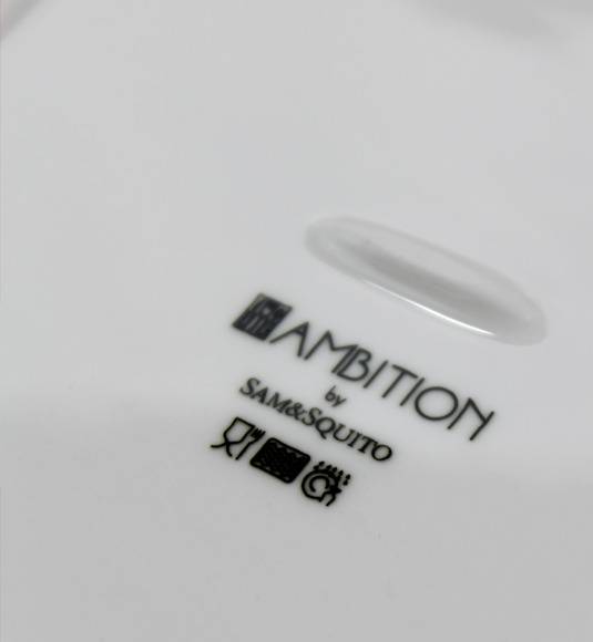 AMBITION PORTO Serwis kawowy 17 elementów dla 6 osób / Porcelana / 33988