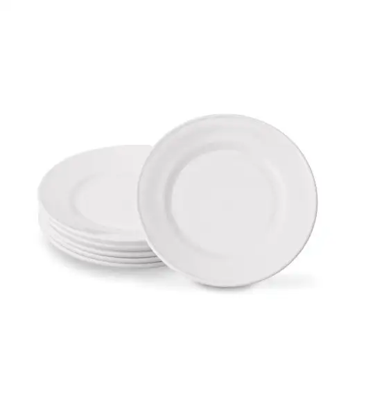 TADAR Blas Talerz deserowy szklany 15 cm biały