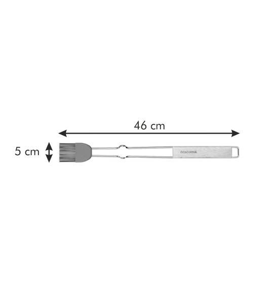 TESCOMA PRIVILEGE Pędzelek do grillowania 43,5 cm / stal nierdzewna ZOBACZ FILM