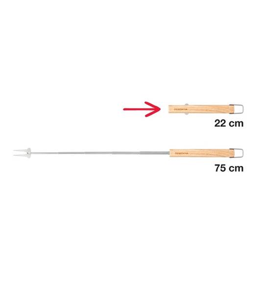 TESCOMA PRIVILEGE Widelec teleskopowy do grillowania 75 cm / stal nierdzewna