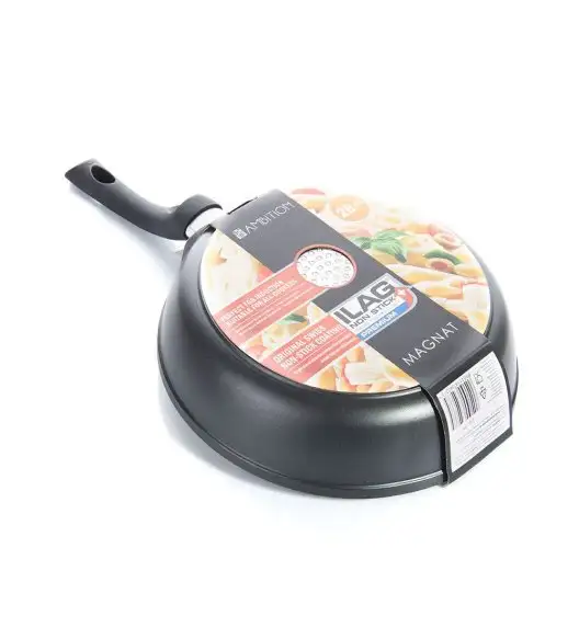 AMBITION MAGNAT Patelnia aluminiowa 28 cm z powłoką ILAG Non-Stick Premium / INDUKCJA