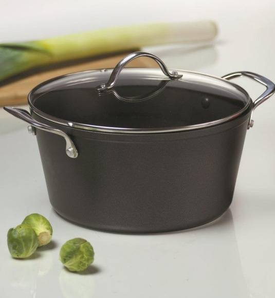 AMBITION MAGNAT Garnek aluminiowy 16 cm z powłoką ILAG Non-Stick Premium INDUKCJA / 34062