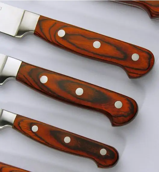 AMBITION TITANIUM Nóż szefa kuchni 15 cm / drewniana rękojeść