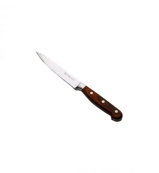 AMBITION TITANIUM Nóż kuchenny 13 cm / drewniana rękojeść