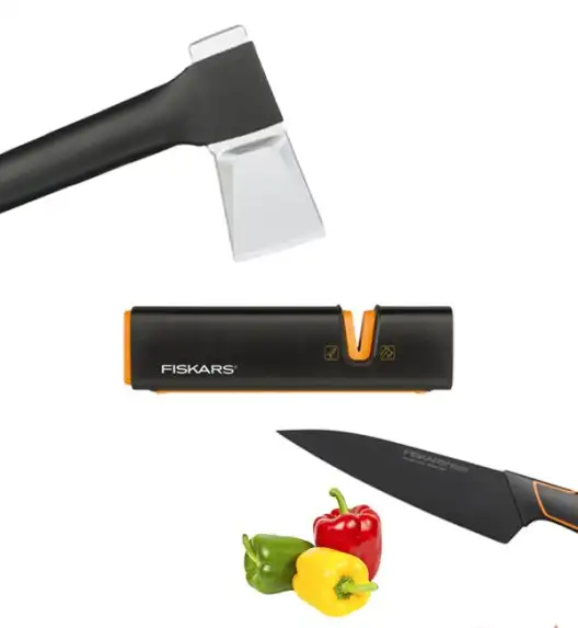 FISKARS EDGE 1000601 Ostrzałka do noży kuchennych i siekier / uniwersalna 