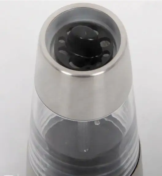 AMBITION Młynek elektryczny czarny do pieprzu z regulacją grubości mielenia 37767