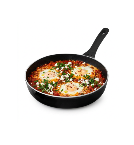 GERLACH HARMONY CLASSIC POŁYSK Patelnia 24 cm / powłoka ceramiczna ILAG 