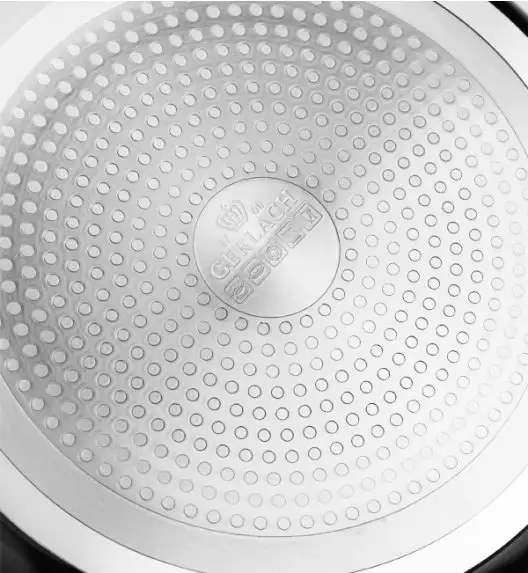 GERLACH HARMONY CLASSIC Zestaw patelni z powłoką ceramiczną ILAG 20, 28 cm z pokrywkami / 4 elementy