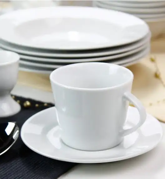 WYPRZEDAŻ! ARZBERG EMILY Niemiecki serwis obiadowo-kawowy 50 el / 6 os / porcelana