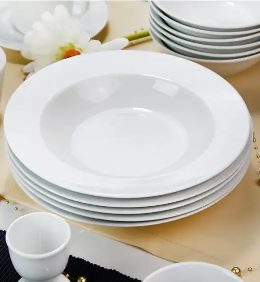 WYPRZEDAŻ! ARZBERG EMILY Niemiecki serwis obiadowo-kawowy 50 el / 6 os / porcelana