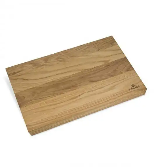 GERLACH NATUR Deska do krojenia z drewna dębowego 45 cm x 30 cm