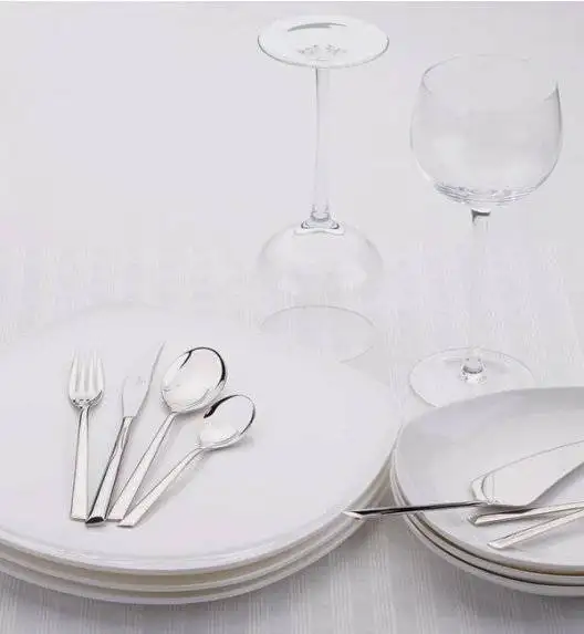 Gerlach Flames Sztućce Komplet 98 el (pudełko 68+dodatki) / 18 osób / połysk 