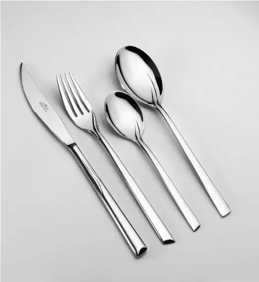 Gerlach Flames Sztućce Komplet 98 el (pudełko 68+dodatki) / 18 osób / połysk 