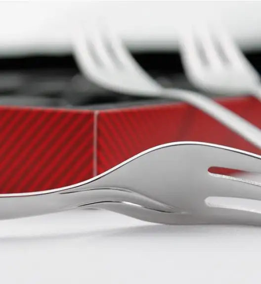 Gerlach Flames Sztućce Komplet 98 el (pudełko 68+dodatki) / 18 osób / połysk 