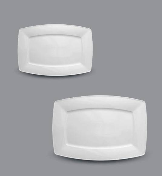 LUBIANA VICTORIA Komplet Półmisków Półmis 38 cm + 28 cm / 2 el 